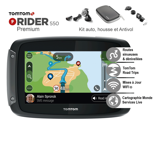 TomTom Rider  Kit de fixation pour voiture